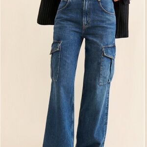 Women's Minka Wide Leg Cargo Jeans